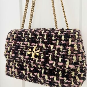 Tory Burch - Small Kira Tweed Convertible Shoulder Bag